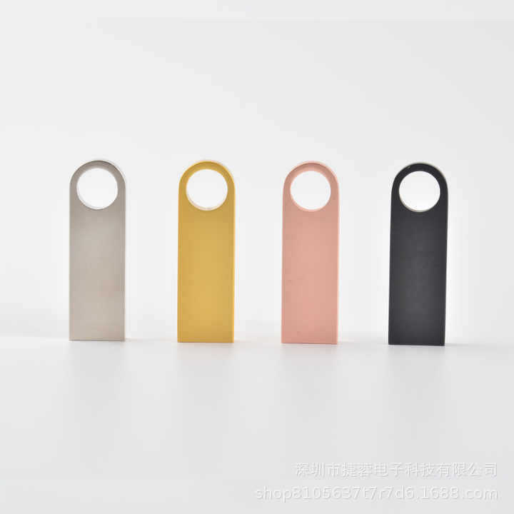 Se9U Disk Shell Long Version Engraved Logo Zinc Alloy Material Multi-Color Optional Metal Shell Wholesale