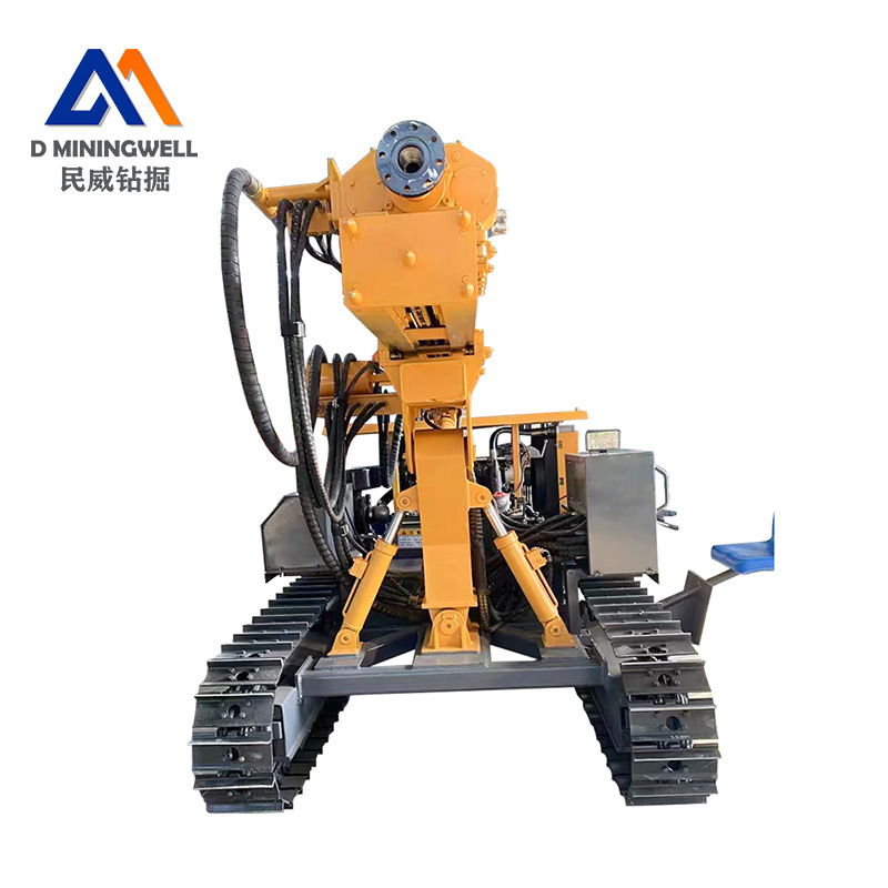 Zhejiang Minwei MW150 Multifunctional Crawler Photovoltaic Drilling Rig Power Station Piling Machine Split Rapid Piling Drilling