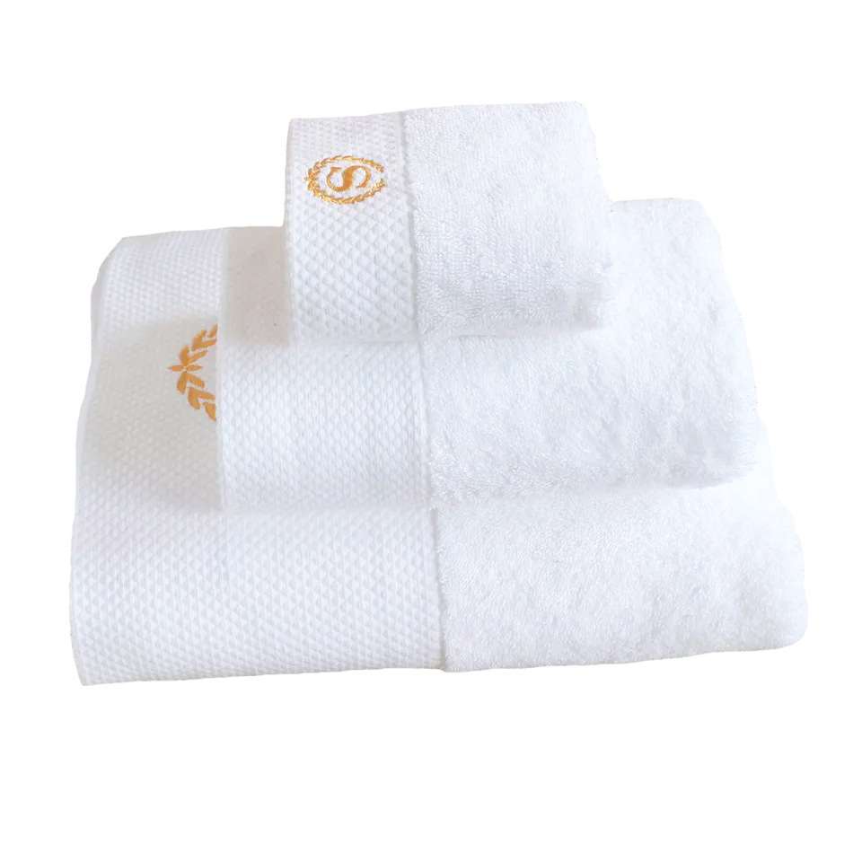 Hotel towel cotton wholesale bath towel square towel beauty salon homestay hotel cotton white five-star hotel bath towel