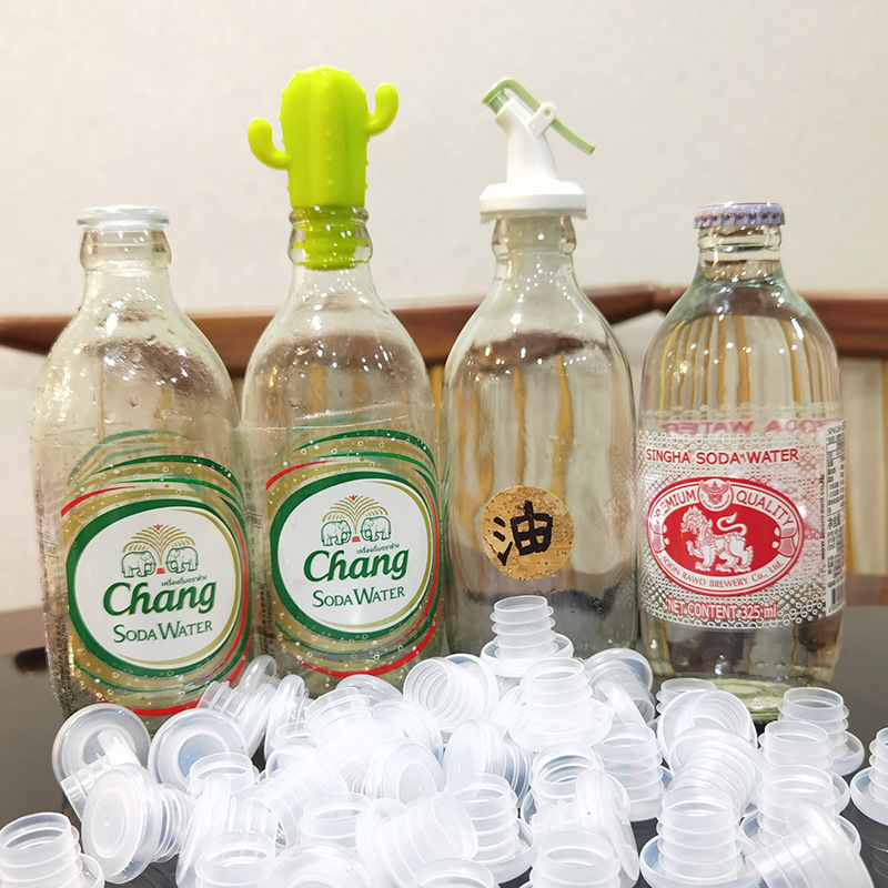 Wooden Stopper for Soda Water Bottles, Bottle Cap for Sparkling Water Glass Bottles, Wooden Stopper, Direct Sales from Cross-Border Manufacturers on Xiaohongshu