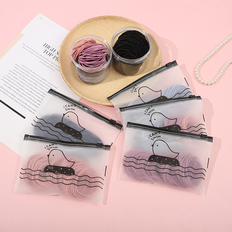 Korean version of the new 2mm seamless multi-color hair band rubber band fashion hair rope hair accessories hair rope manufacturers direct supply