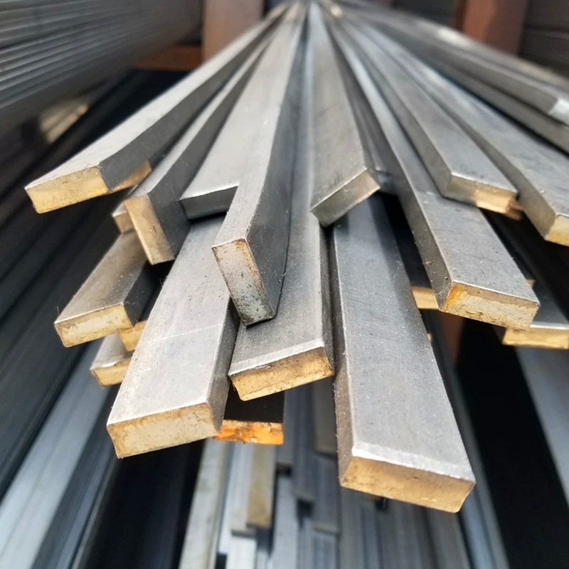 Q235B Cold-Pull Flat Steel Machinery Manufacturing Car Chemical Equipment Cold-Pull Bright Square Steel Flat Steel Bar Can Be Cut