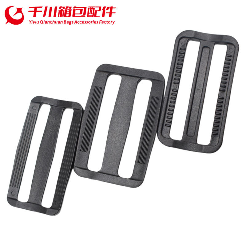 Factory direct supply of 20~51mm plastic bags webbing adjustment connection buckle mouth buckle second gear buckle square buckle Japanese buckle