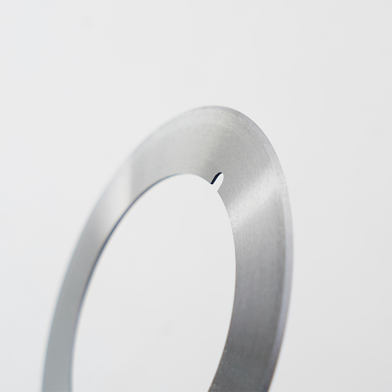 Circular Cutting Blade Slitting Machine Blade for Paper Tubes, Film, Paper, Plastic, Stainless Steel, Round Cutter, Wear-Resistant and Durable