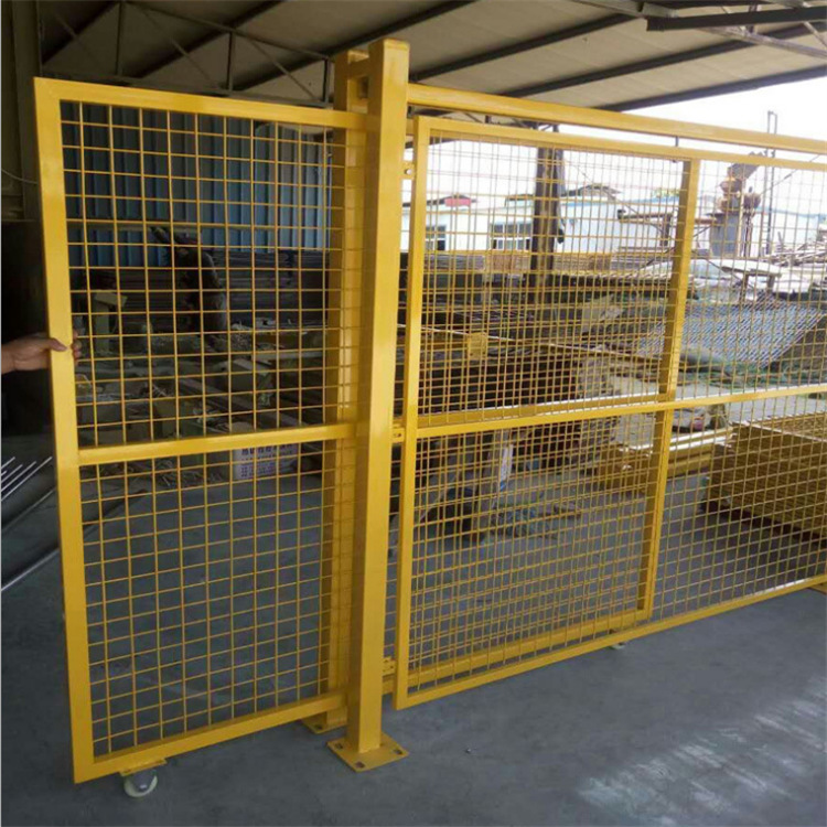 Customized Park Workshop Isolation Net Fence Door Movable Logistics Express Partition Sorting Isolation Net Outdoor Fence
