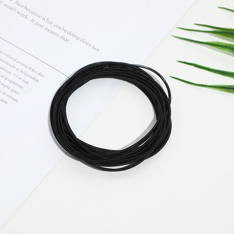 Wire Diameter 1.7mm Spring Gold Wire Bracelet Can Tighten the Screw Head Can Open the Wire Spring Bracelet Bracelet Wholesale