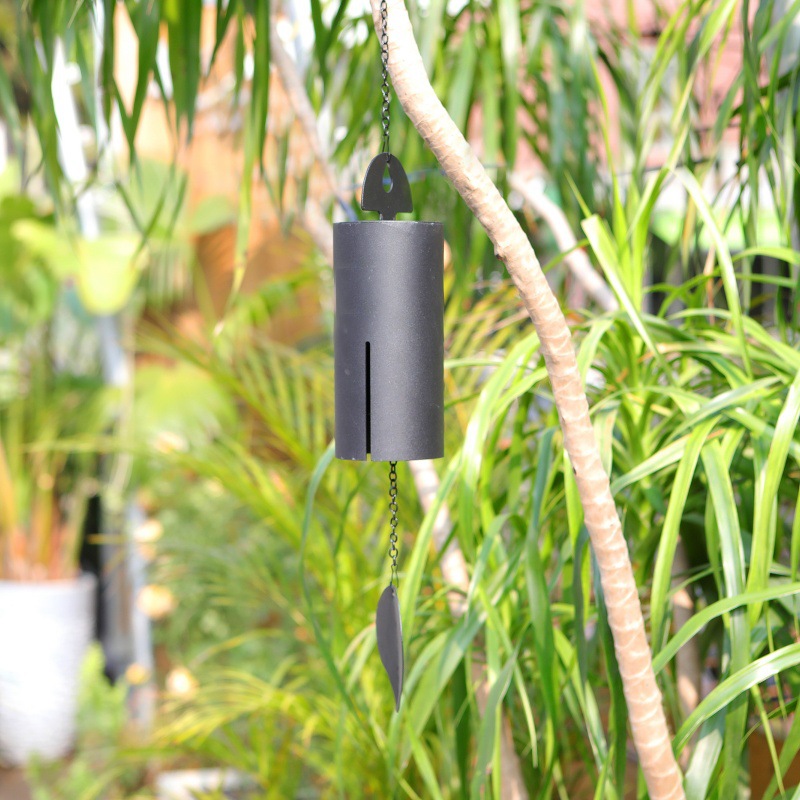 New Commemorative Wind Chime Music Aluminum Tube Metal Sympathy Hanging Ornament Gift European-Style Wind Chimes Cross Borders