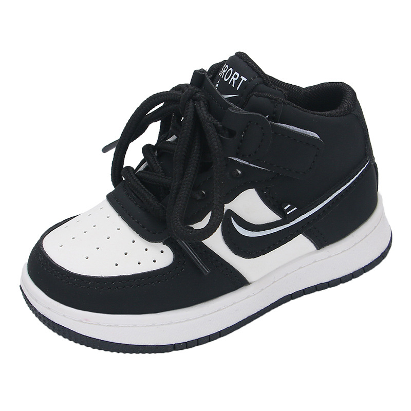 Spring and Autumn New Children's Shoes Non-slip Soft Bottom Baby Toddler Breathable Lightweight Boys and Girls Students sneaker Trendy Boots
