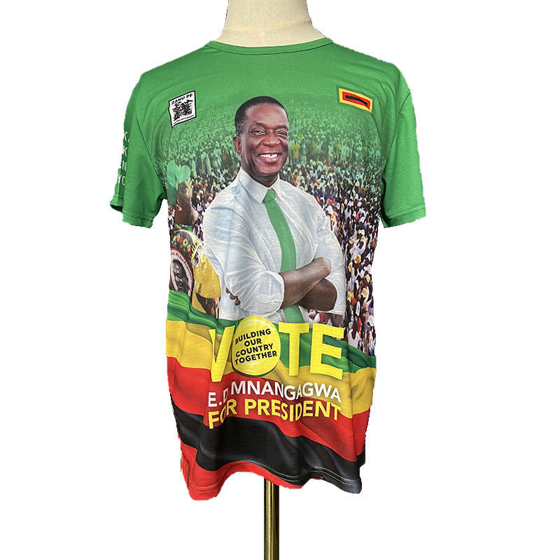 Dye Sublimation Round Neck Short-Sleeved Full-Body Advertising Cultural Shirt Class Uniform Heat Transfer Modal T-Shirt Custom-Printed Picture