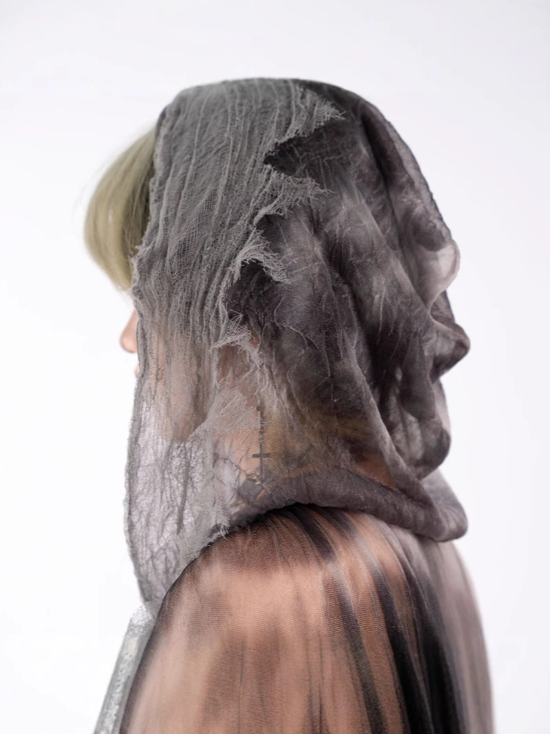 Shipping dedicated link Halloween horror new tie-dye wizard robe cape COS clothing props