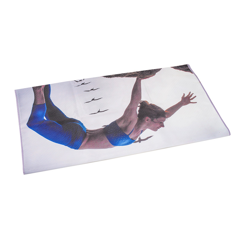 Anti-slip Yoga Cloth Absorbent Sweat Anti-dirty Soft Portable Microfiber Fitness Towel Cloth Custom Wholesale