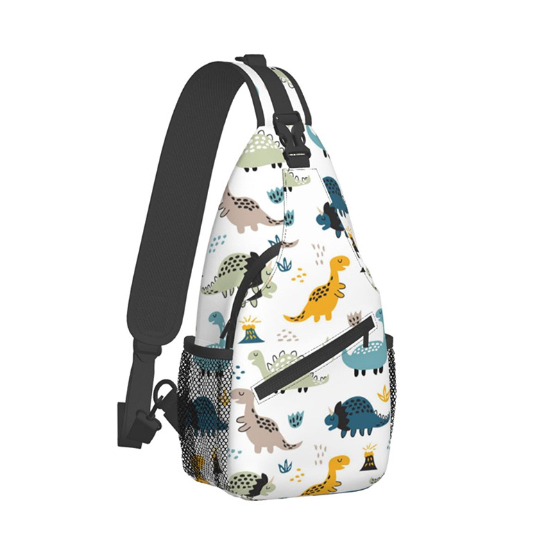 DIY Chest Bag Large Size Personalized Printed Shoulder Bag for Primary and Secondary School Students Manufacturer Supply