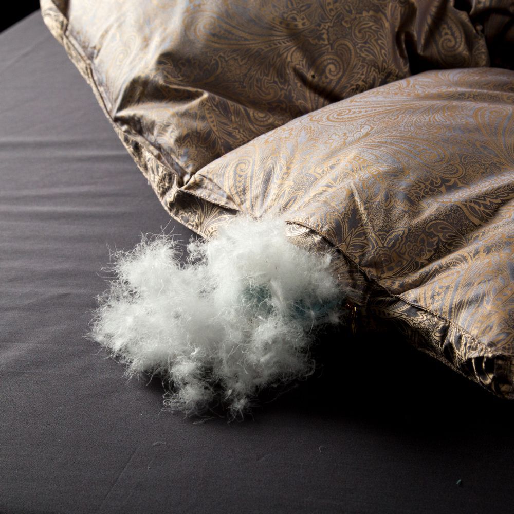 Cotton high count high density goose down quilt core 5A grade 95% white goose down quilt spring and autumn thickened warm winter quilt