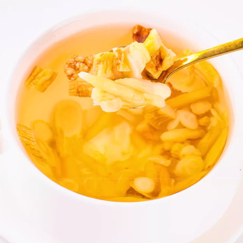 Yuanqi Four Treasures Tea Triangular Bag Individually Packaged Elementary Agricultural Products Astragalus Ophiopogon Japonicus American Ginseng Codonopsis Wholesale Dropshipping