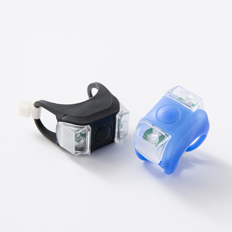 Bicycle Light Headlight Strong Light Night Ride Frog Light Children Balance Scooter Mountain Bike Warning Tail Light Accessories