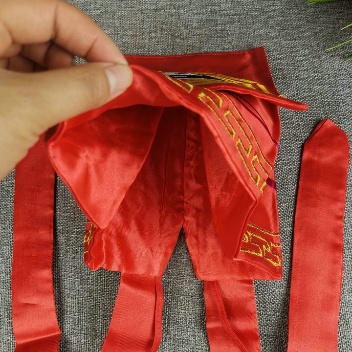 Tao Hat Gossip Hat Tao Scarf Zhuang Zi Scarf Method Hat Performance Costume Props Tao Hat Gossip Scarf