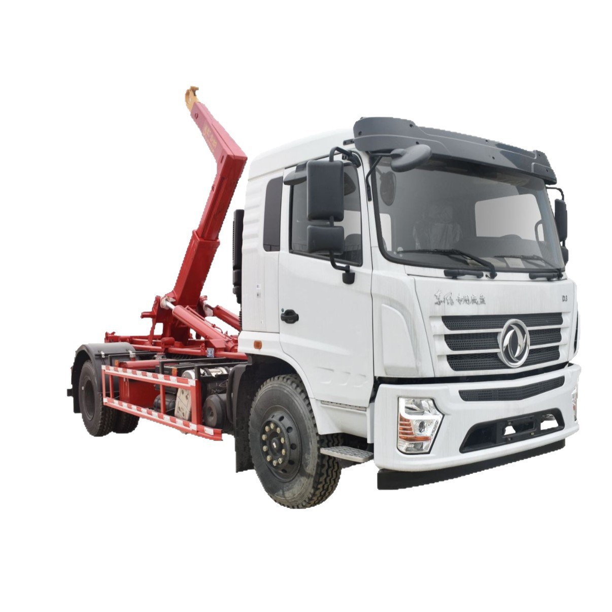 Dongfeng Special-Purpose Single-Bridge Hook Arm Garbage Truck Garbage Truck Hook Arm Garbage Truck Removable Garbage Truck Manufacturer