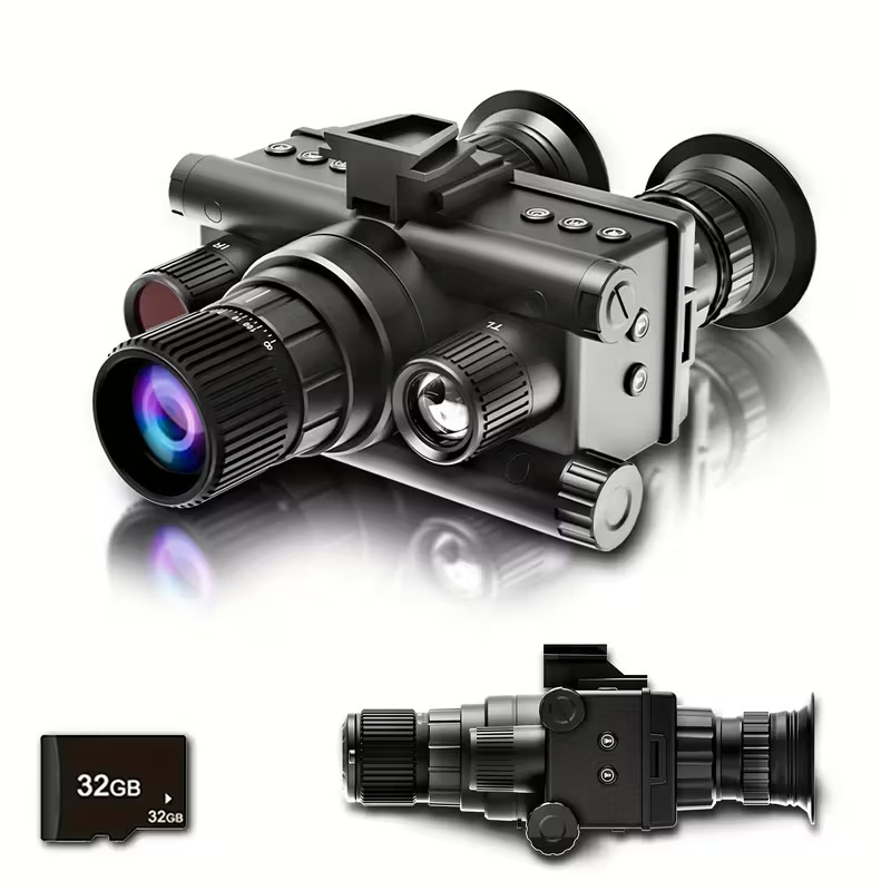 Cross-Border Manufacturers Specialize in Temu's Best-Selling Outdoor Head-Mounted High-Definition Night Vision Binoculars for Camping, Adventure, and Fishing