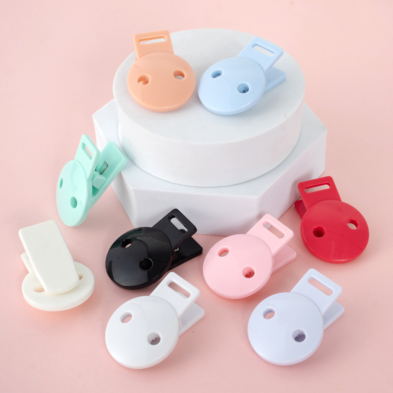 Baby ABS clip-on nipple clip anti-drop chain pacifier nipple clip anti-lost plastic toy accessories