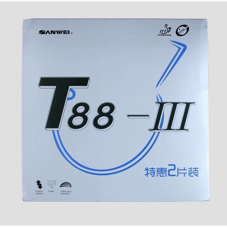 Оригинальная резина SANWEI T88-3, набор для тренировки, антиклеевая