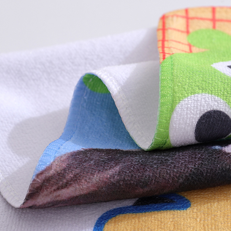 Sports towel custom pattern star should aid marathon gym quick-drying bath towel custom logo to figure printing