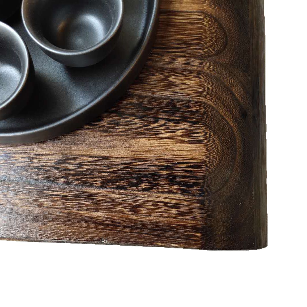 Small Coffee Table for Bay Window, Low Table for Window Sill, Household Kang Table, Japanese-Style Balcony Solid Wood Kang Table, Floor-Standing Bay Window Table, Tea Table