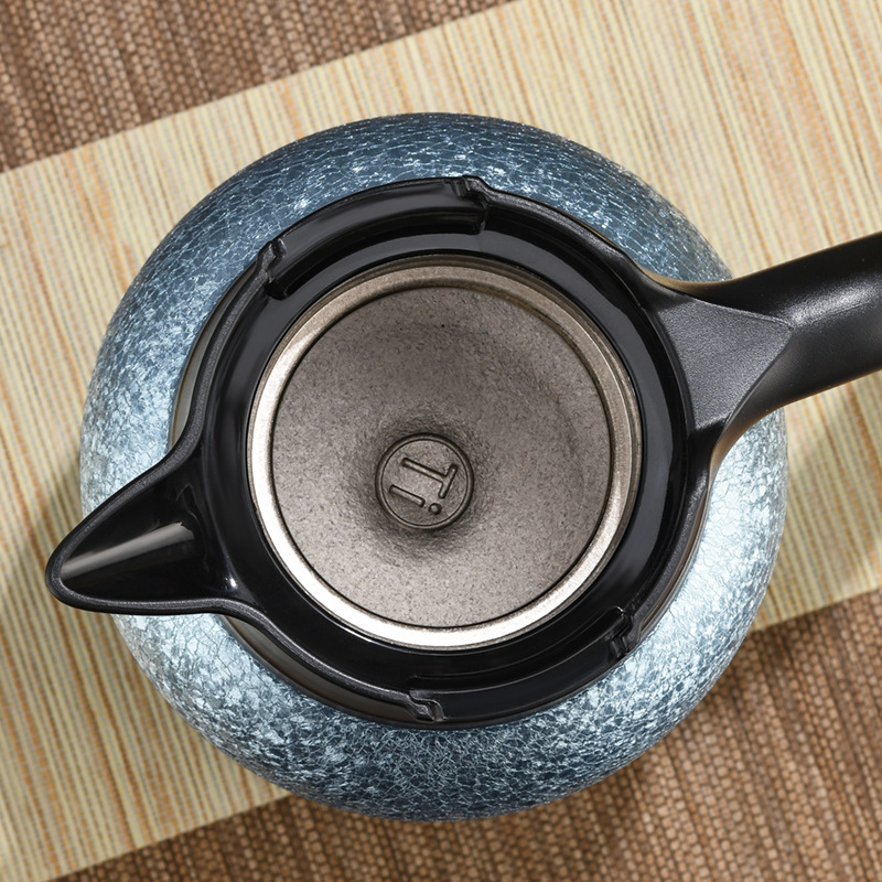 High-End Pure Titanium Stewed Teapot, Business Office, Large-Capacity, Professional Simmering White Tea, Tangerine Peel, Tea Making, Insulated Water Kettle Around the Stove