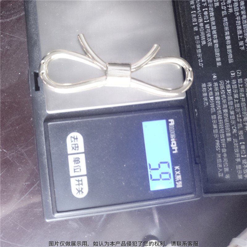 Metal Fashion Shoe Buckle Hardware Processing Factory Philippines Shoe Alloy Decorative Buckle Rope Knot Decorative Shoe Flower Production