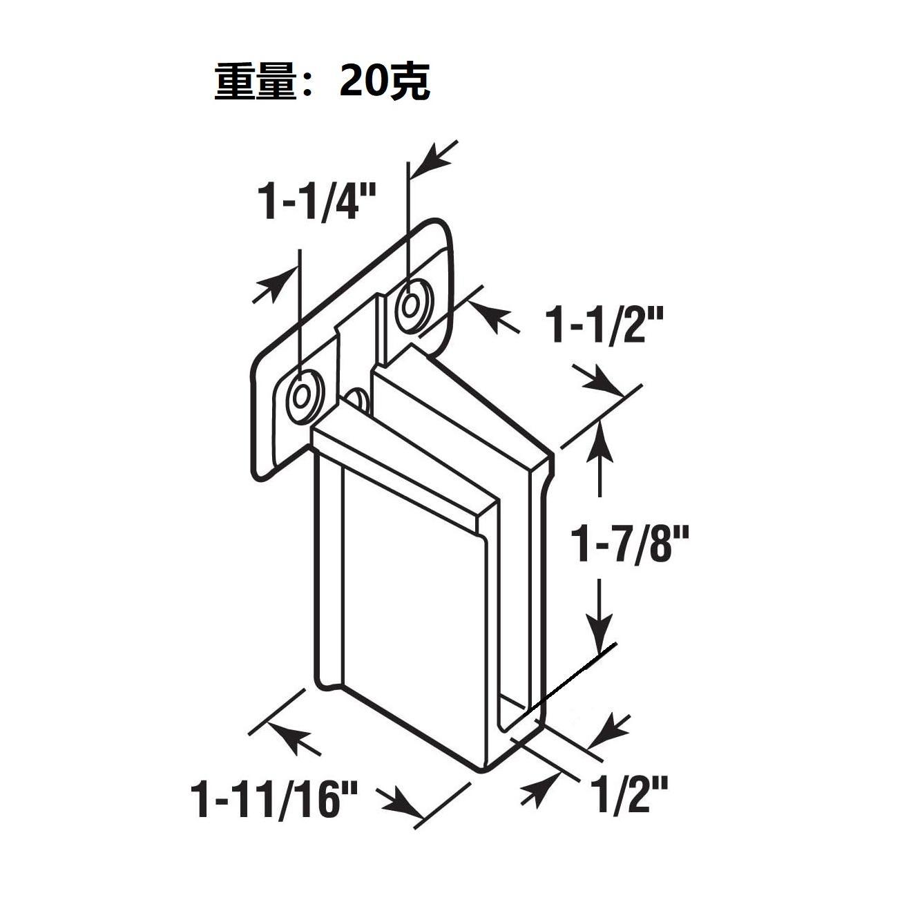 Rv Rv Accessories Window Rod Plastic Support Parts Steel Wire Rack Bracket Wall Bracket (White) with Screws