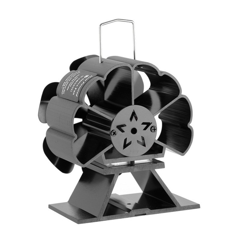 Fireplace fan European and American Heat Power fan Amazon ebay wish wood fireplace heat energy fan aluminum alloy