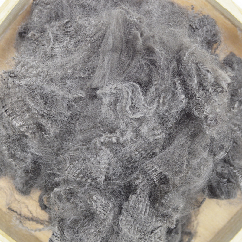 Coffee Color Pla Polylactic Acid Short Fiber Corn Fiber 3D*51, Weed Cloth Non-Woven Fabric, Low Spot Price