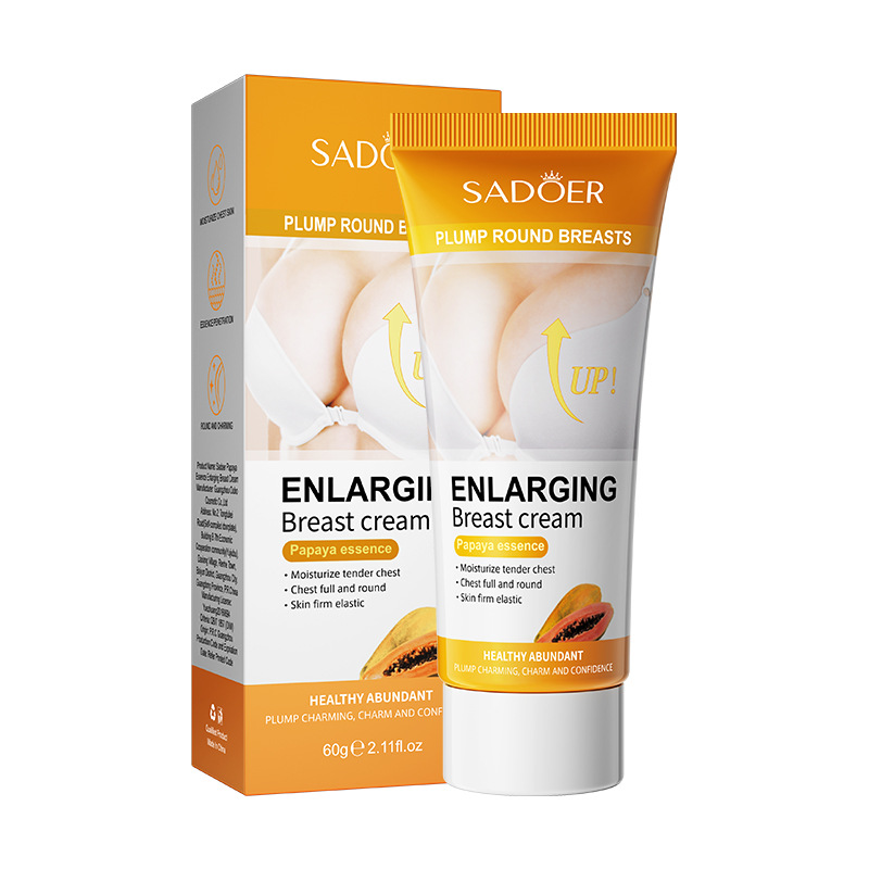 SADOER Papaya Coconut Extract Body Cream Bodycon Cream Soft and Moisturizing Skin Black Cream Care Wholesale Cross-border