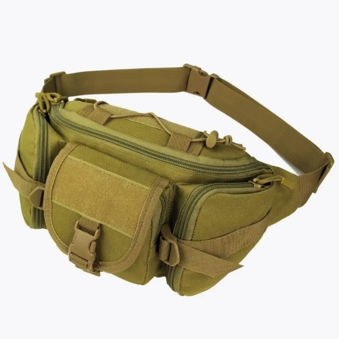 Поясная сумка, для активного отдыха, альпинизма, тактическая, на грудь