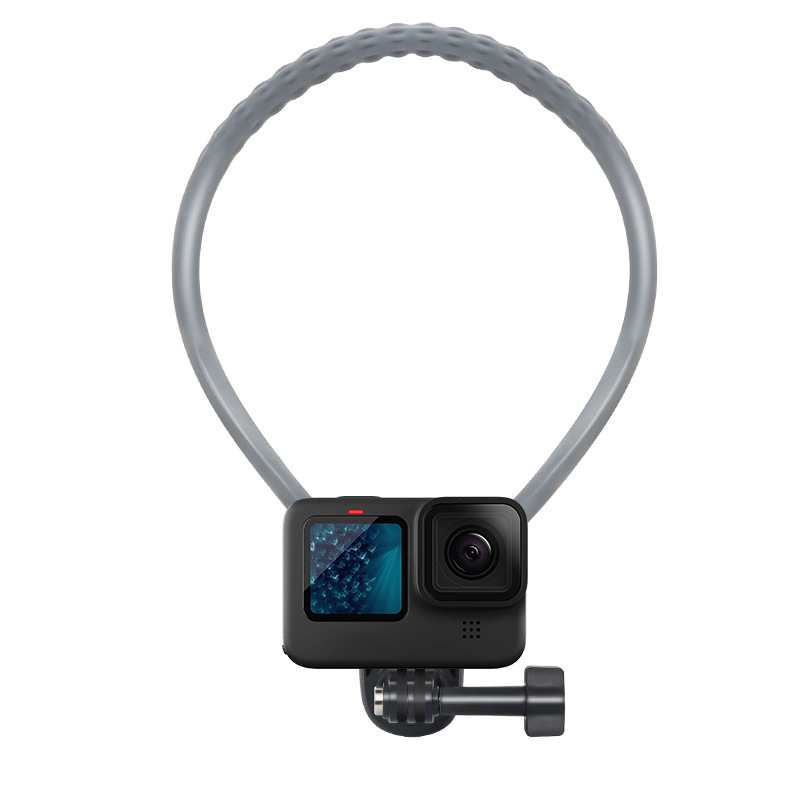 Gopro9/10/11 Hanging Neck Sports Camera Collar Mobile Phone Holder Dji 360 First Person Perspective