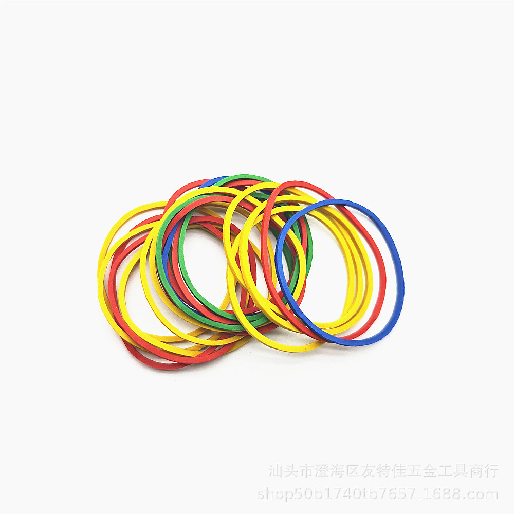 Резинки 4 цвета, яркие, термостойкие, для офиса, смешанные наборы