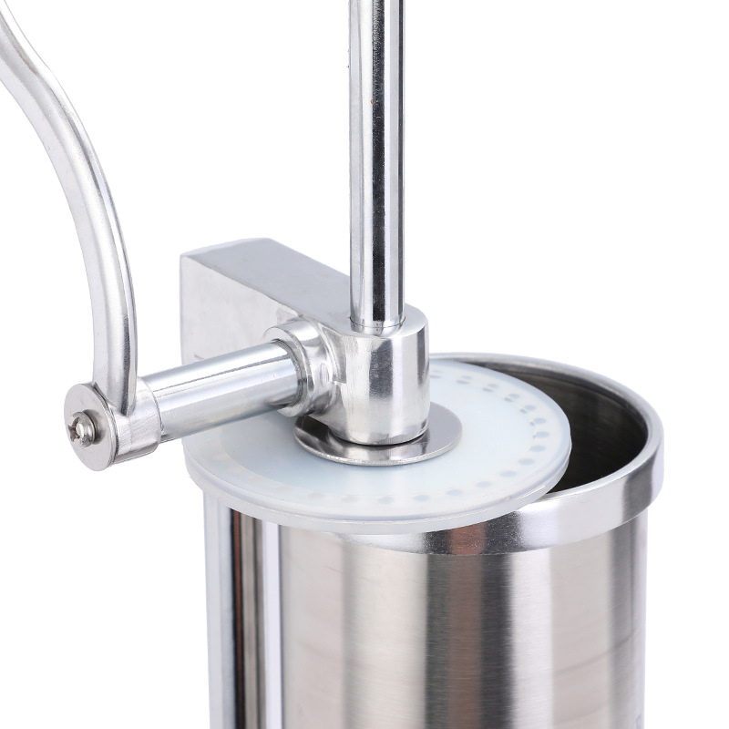 2.5 lbs stainless steel manual enema machine household sausage making machine vertical sausage machine enemator
