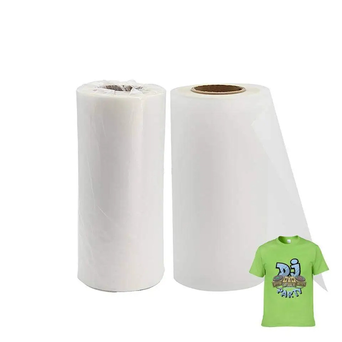 Dtf Heat Transfer Film 30, 33, 60cm Cold and Hot Peel Transfer Film Printing Film for T-Shirt Printing with High Adhesion