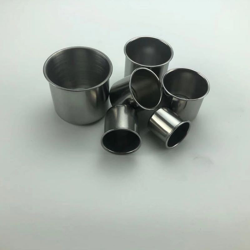 Мерный стакан из нержавеющей стали, маленький стакан без ручки и крышки, магнитный стакан 3-5 см