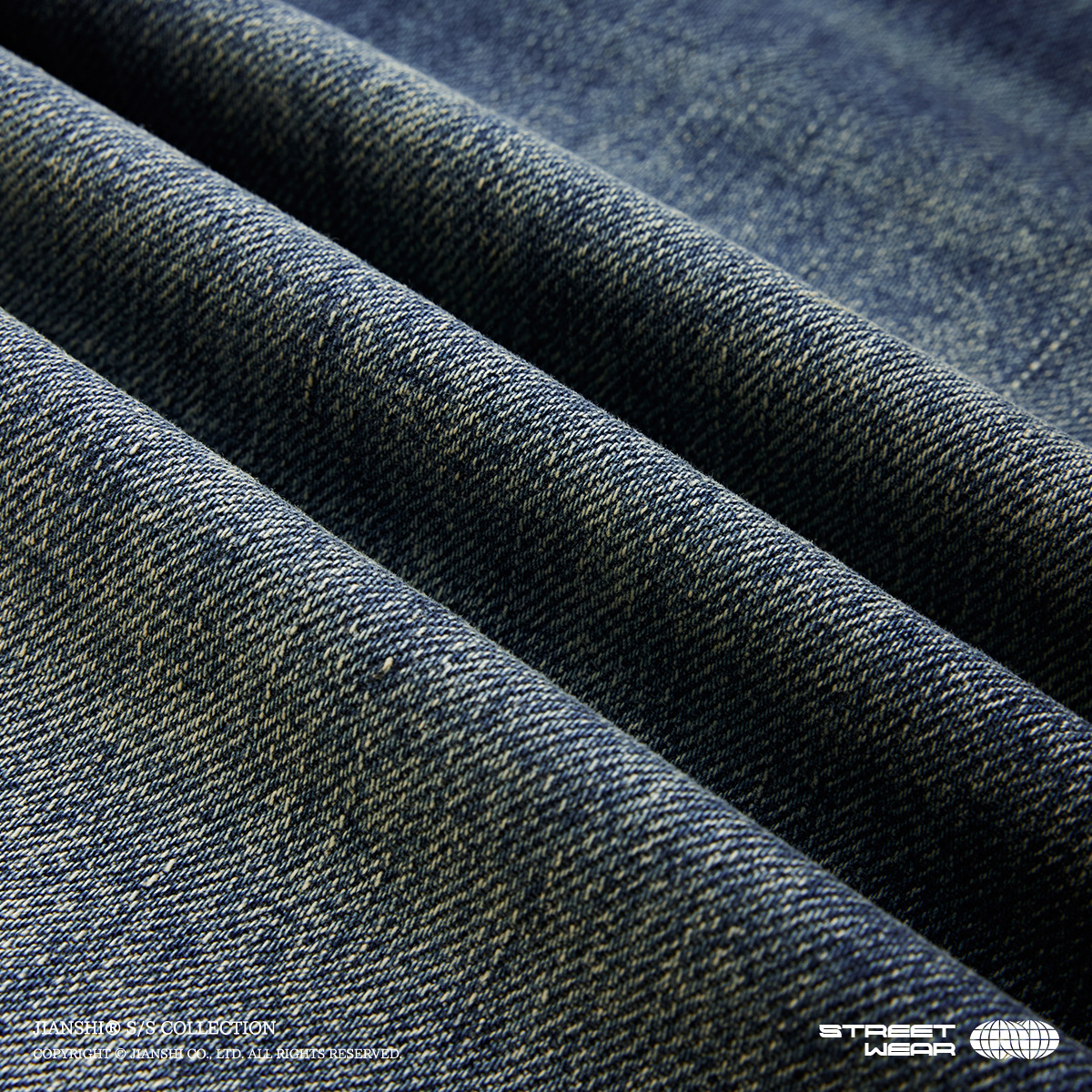 See Denim | Seven-point Washed Wide-leg Jeans Men's New American Fashion Brand Street Personality Straight Shorts