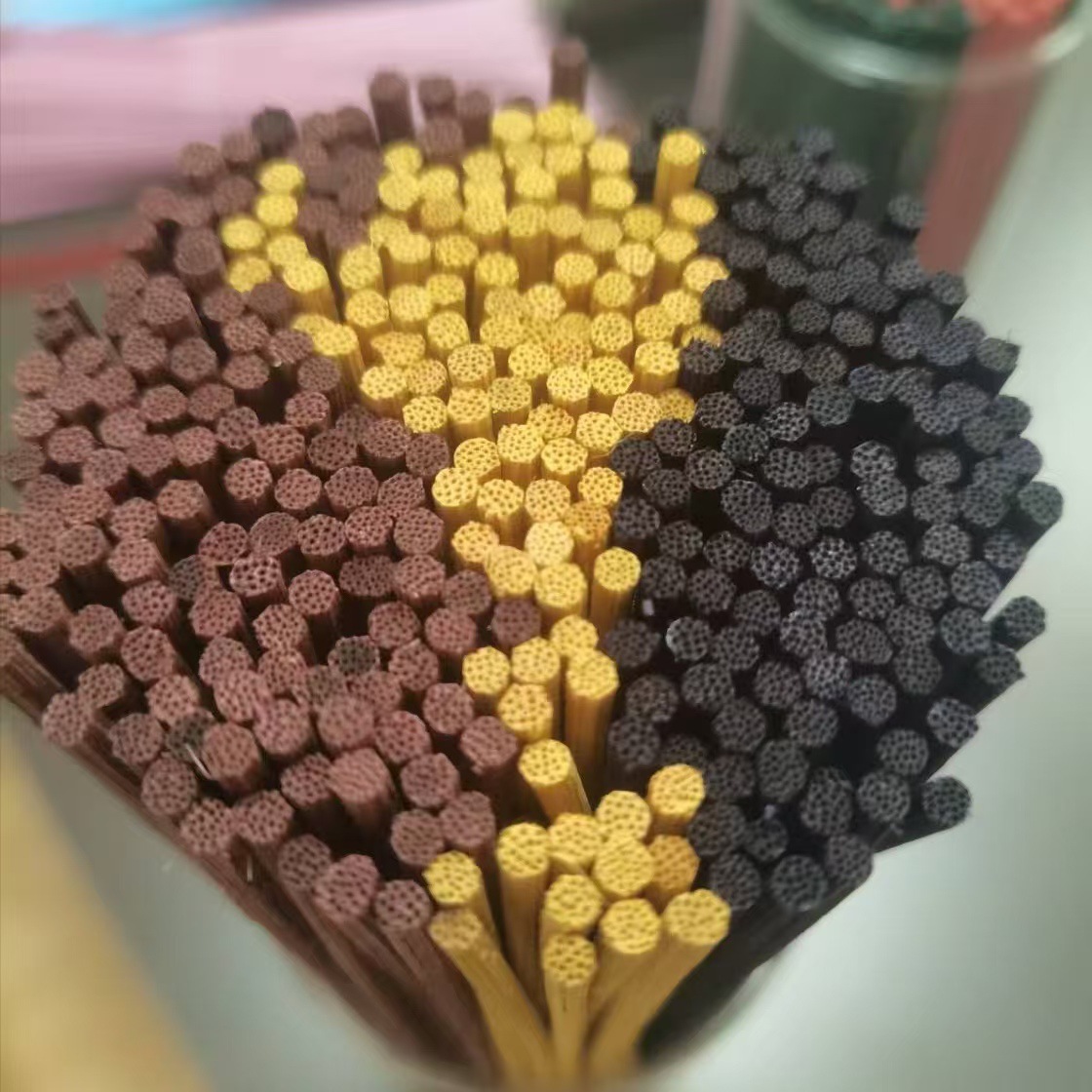 Factory Direct Sales Indonesian Rattan Diffuser Sticks Natural Color Aromatherapy Sticks Fragrance Volatile Sticks Fireless Aromatherapy Accessories