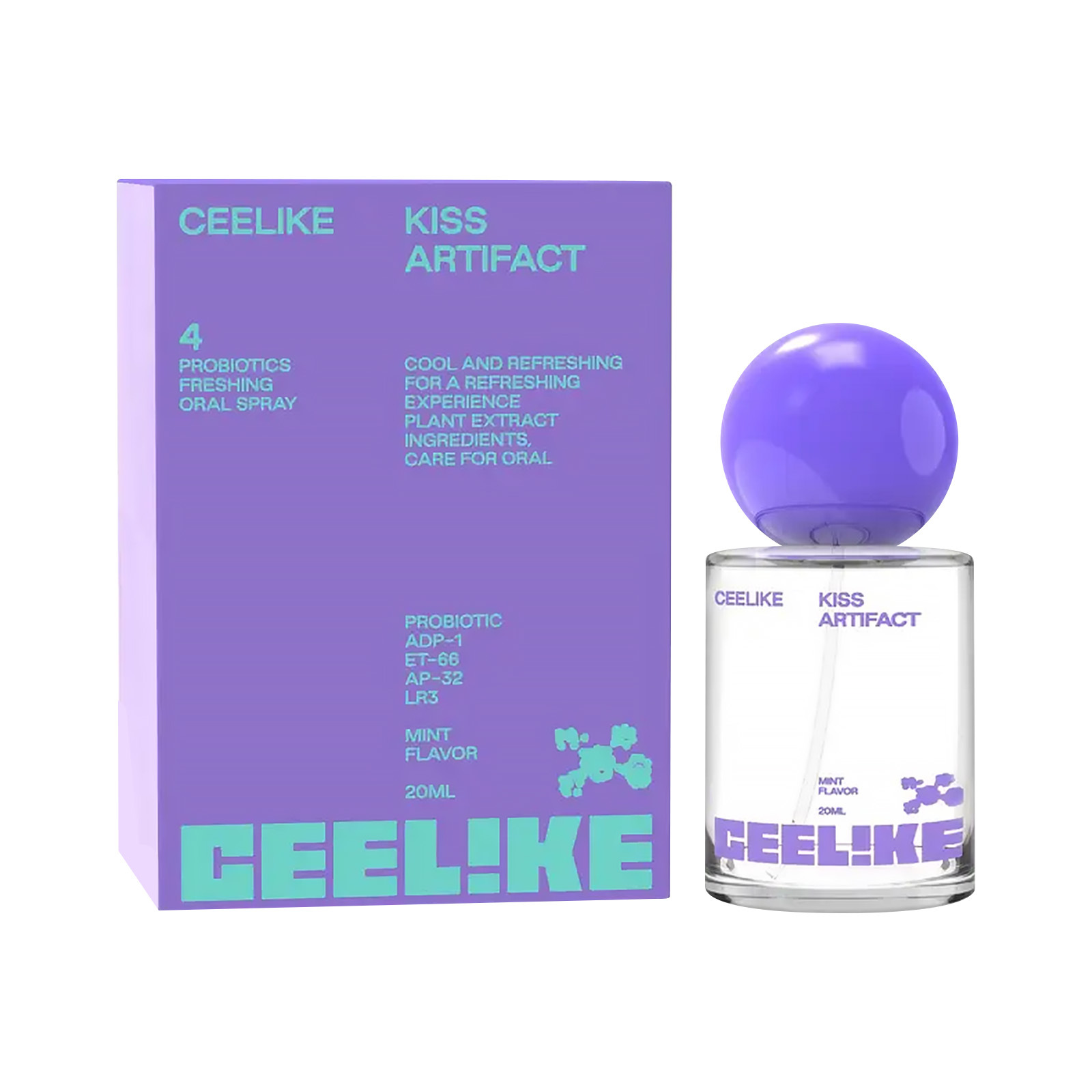 Cross-Border Probiotic Oral Spray Fresh Breath Care Portable Oral Odor Removal Spray 20ml