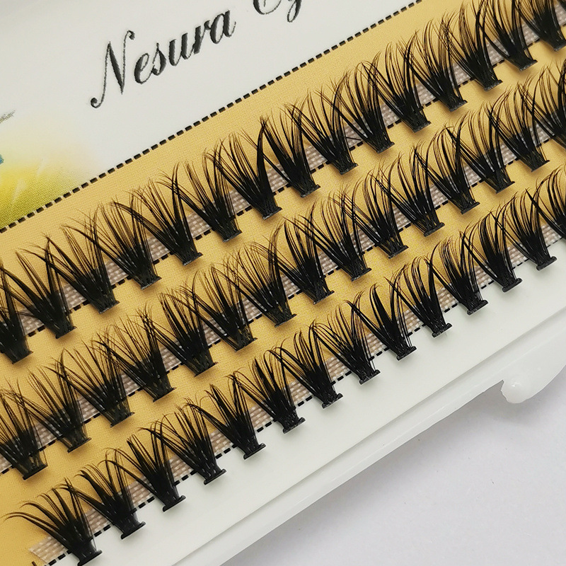 A variety of hot melt hair false eyelashes small red book 20p thick spot eyelashes 30D big eye curling hand wholesale
