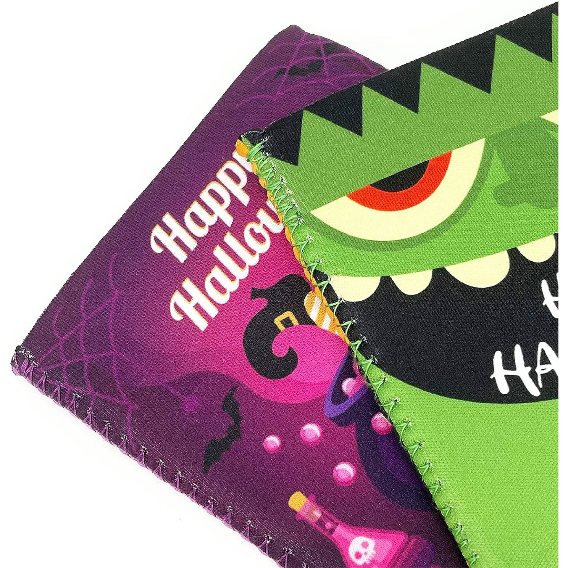 Halloween Party Diving Material Coke Cup Set Christmas Cans Beer Cup Set Printable Various Patterns