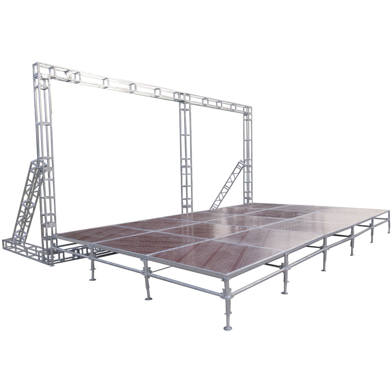 Stage wedding T stage quick-fitting folding Reya stage performance activity stage shelf stage Truss stage board
