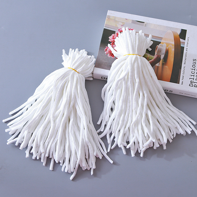 Absorbent Cotton Rope Special for Lazy Flower Pot Absorbent Cotton Rope Hydroponic Self-Absorbent Flower Pot Cotton Rope Cotton Line Coated Cotton Line Batch