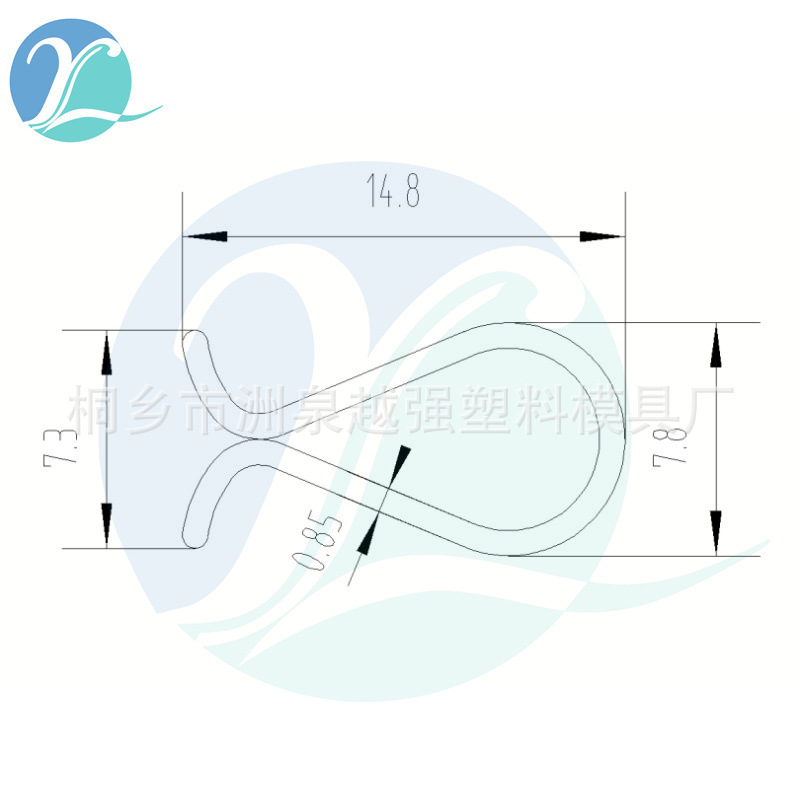 hook net accessories PVC fence clip fence plastic garden fence privacy belt hook net fence cloth clip