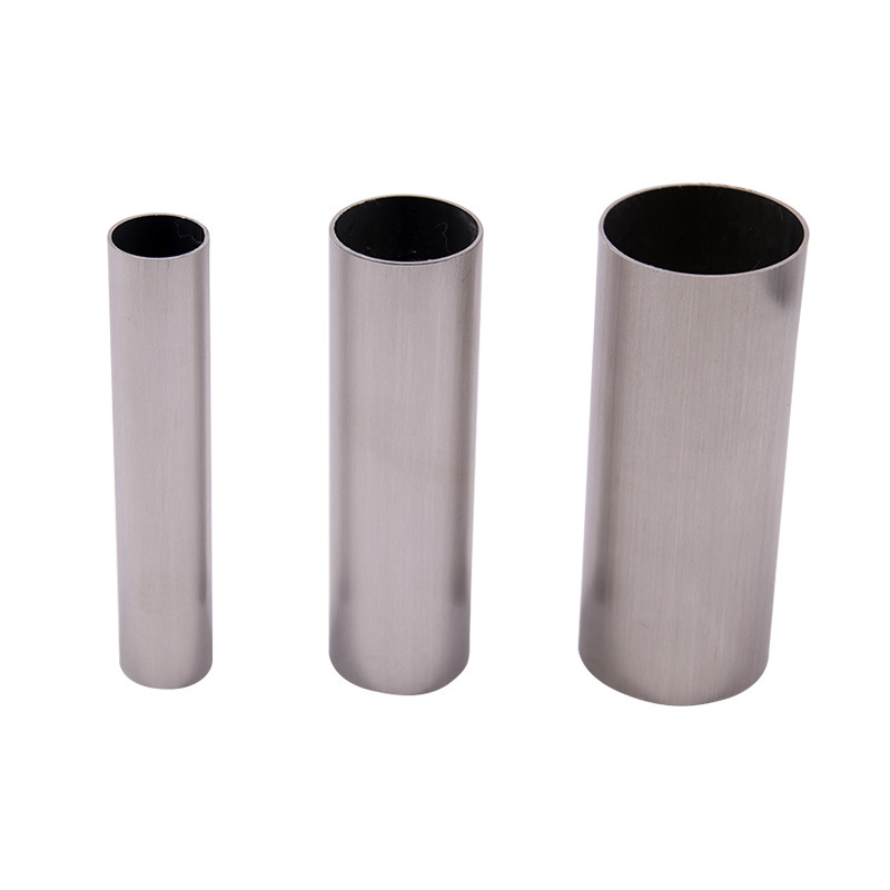 In-Stock 304 Stainless Steel Pipe Polished Brushed Stainless Steel Decorative Products Tubing 201 Round Steel Pipe Corrosion-Resistant
