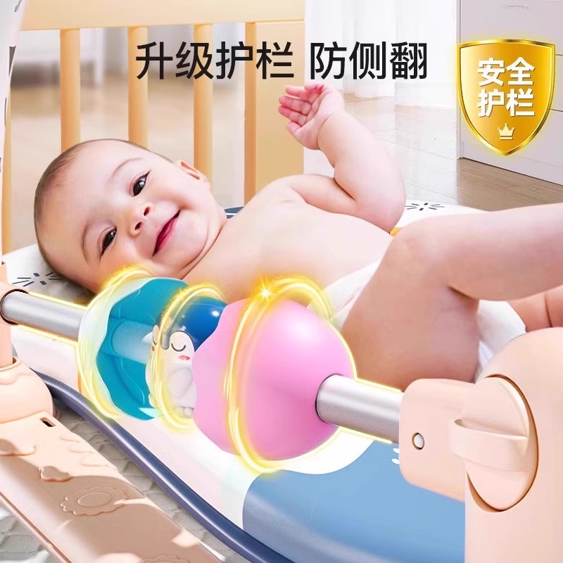 Pedal Piano Newborn Baby Toys 0-1 Years Old Fitness Stand Early Education Educational Puzzle Male and Female Baby 3-6 Months Gift