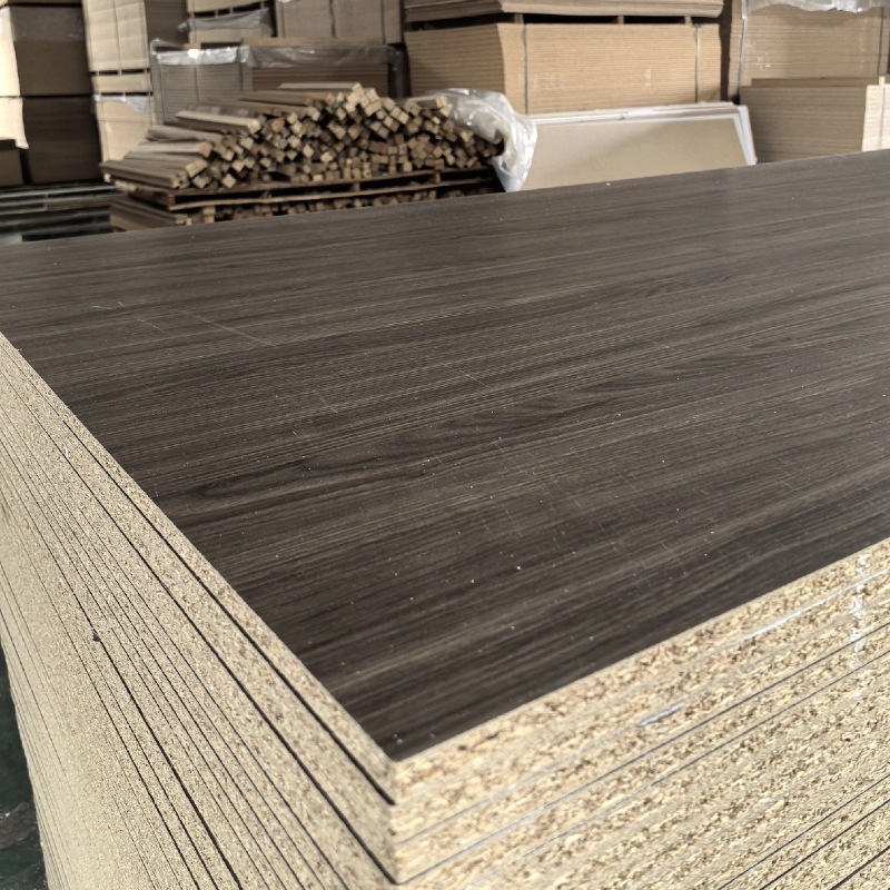 Solid Wood Particle Board Paint-Free Board Chipboard 15mm Melamine Veneer Walnut Furniture Wardrobe