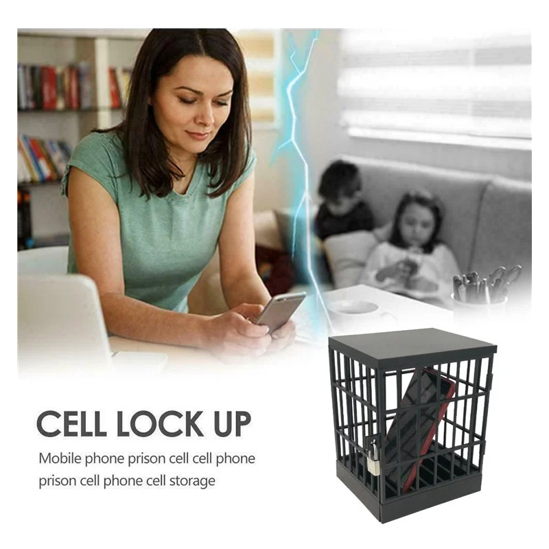 Factory Direct Supply Mobile Phone Prison Mobile Phone Storage Box Holder Mobile Phone Cage Timer Mobile Phone Prison